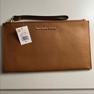 Michael Kors Large Zip Clutch Wristlet